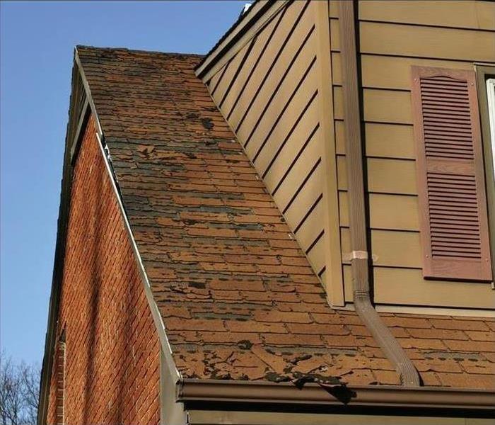 damaged roof picture